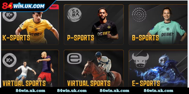 Các bộ môn thi đấu tại sảnh thể thao 1XBET siêu ấn tượng