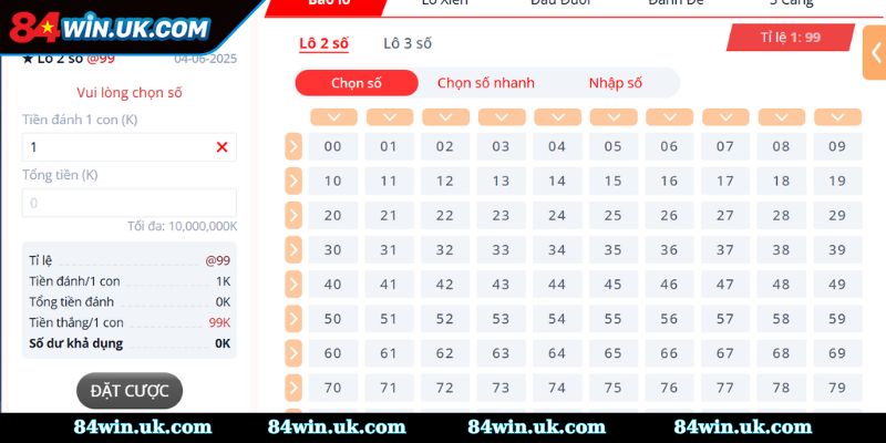 Tổng quan thông tin về sảnh xổ số 1xbet