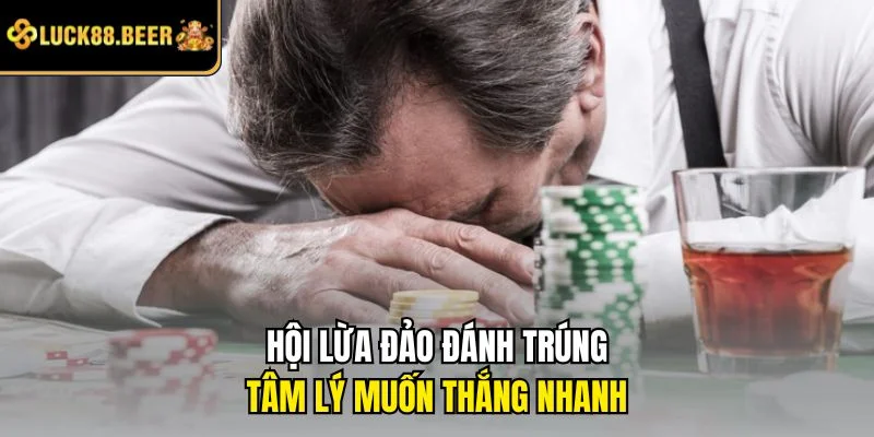 Hội lừa đảo đánh trúng tâm lý muốn thắng nhanh