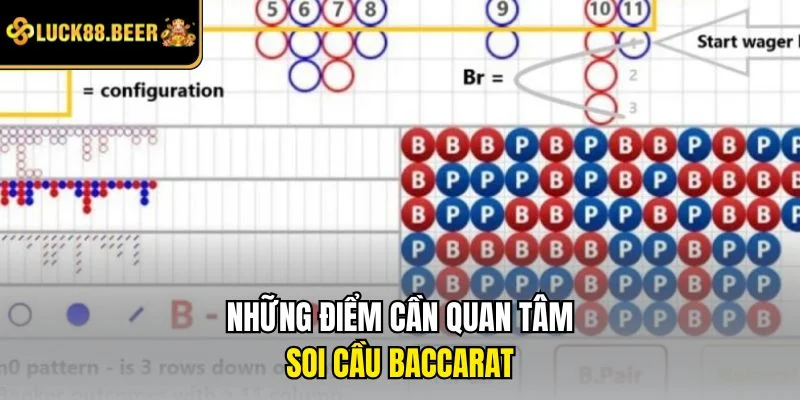 Những điểm cần quan tâm soi cầu Baccarat 